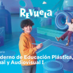 Portada del producto:  DA. Plástica.1 Secundaria. Cuaderno. Revuela