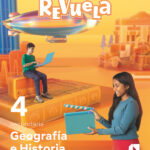 Portada del producto:  DA. Geografía e Historia. 4 Secundaria. Revuela