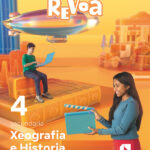 Portada del producto:  DA. Xeografía e historia. 4 Secundaria. Revoa
