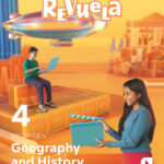 Portada del producto:  DA. Geography and History. 4 Secondary. Revuela