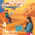 Portada del producto:  DA. Geography and History. 4 Secondary. Revuela