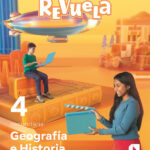 Portada del producto:  DA. Geografía e Historia. 4 Secundaria. Revuela. Aragón
