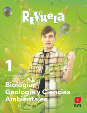 Portada del producto:  DA. Biología, Geología y Ciencias Ambientales. 1 Bachillerato. Revuela