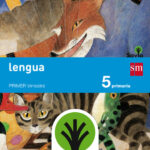 Portada del producto:  SD Alumno. Lengua. 5 Primaria. Savia. Trimestres