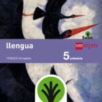 Portada del producto:  SD Alumno. Llengua. 5 Primària. Saba. Trimestres