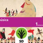 Portada del producto:  SD Alumno. Música. 1 Primaria. Savia
