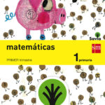 Portada del producto:  SD Alumno. Matemáticas. 1 Primaria. Savia. Trimestres