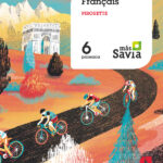 Portada del producto:  SD Alumno. Francés Pirouette. 6 Primaria. Más Savia