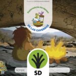 Portada del producto:  SD Alumno. En las cavernas. (Exploradores del tiempo Nivel 1). Explora