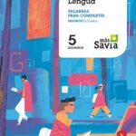 Portada del producto:  SD Alumno. Lengua. Palabras para compartir. 5 Primaria. Más Savia