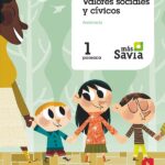 Portada del producto:  SD Alumno. Valores sociales y cívicos. 1 Primaria. Mas Savia. Andalucía