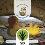 Portada del producto:  SD Alumno. En les cavernes. (Exploradors del temps Nivell 1). Explora