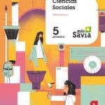 Portada del producto:  SD Alumno. Ciencias sociales. 5 Primaria. Más Savia. Extremadura