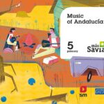 Portada del producto:  SD Alumno. Music. 5 Primary. Más Savia. Andalucía