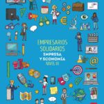 Portada del producto:  SD Alumno. Emprendedores solidarios. Empresa y economía (Nivel III). Aprendo con proyectos