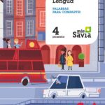 Portada del producto:  SD Alumno. Lengua. Palabras para compartir. 4 Primaria. Más Savia