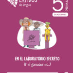 Portada del producto:  SD Alumno. Lengua. 5 Primaria. Latidos. Cuadernos 1-5
