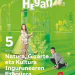 Portada del producto:  DA. Natura, Gizarte eta Kultura Ingurunearen Ezaguerra. Lehen Hezkuntza 5. Hegan