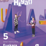 Portada del producto:  DA. Euskara. Lehen Hezkuntza 5. Hegan