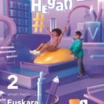 Portada del producto:  DA. Euskara. Lehen Hezkuntza 2. Hegan
