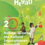 Portada del producto:  DA. Natura, Gizarte eta Kultura Ingurunearen Ezaguerra. Lehen Hezkuntza 2. Hegan