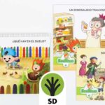 Portada del producto:  SD Alumno. ¿Qué hay en el suelo? 4 años. Unidad didáctica