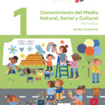 Portada del producto:  DA. Conocimiento del Medio Natural, Social y Cultural. 1 Primaria. Trimestres. Matices