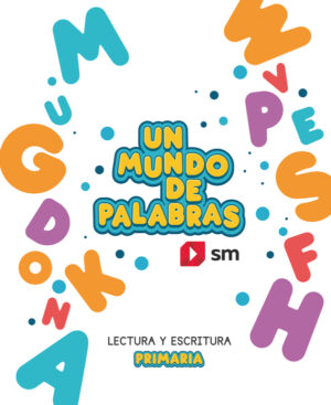 Portada del producto:  DA. Cuaderno de Lectoescritura. Un mundo de palabras. Primaria