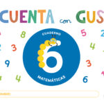 Portada del producto:  DA. Cuaderno de Matemáticas 6. Cuenta con Gus