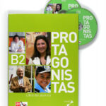 Portada del producto:  Protagonistas B2. Libro del alumno + CD [Internacional]
